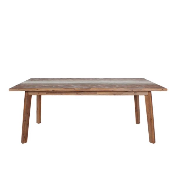 Bàn ăn gỗ tràm art painting