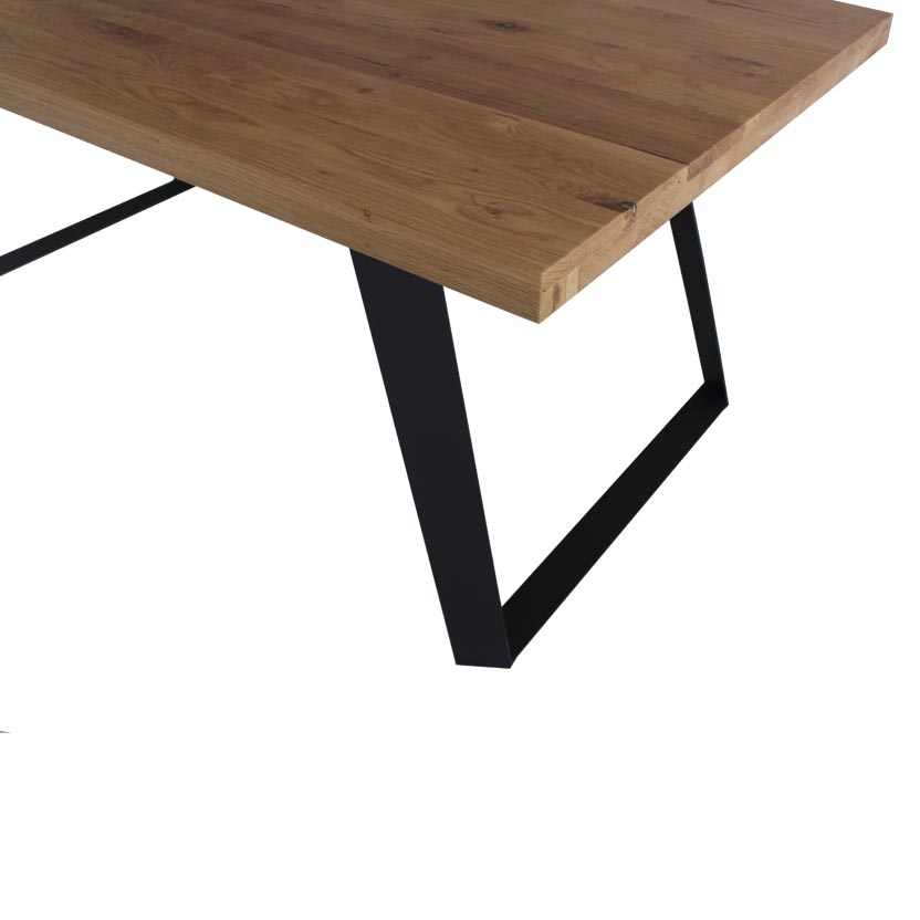 bàn ăn gỗ sồi furnist vesta