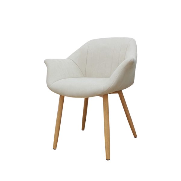 Ghế bọc vải Dream màu kem