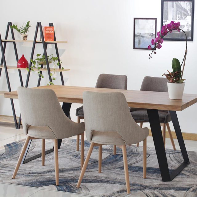 Ghế bọc vải nỉ xu hướng đổi mới, mang tính ứng dụng cao