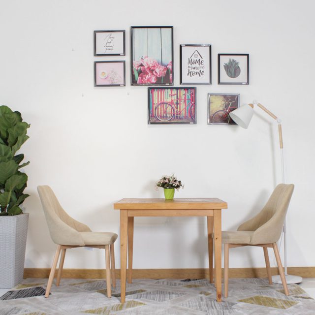 Kinh nghiệm chọn ghế bọc vải phòng ăn đẹp như ý