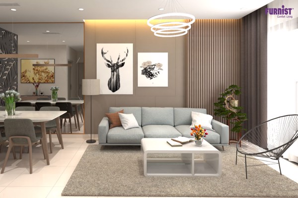 Thiết kế nội thất căn hộ mang đặc trưng nội thất Bắc Âu