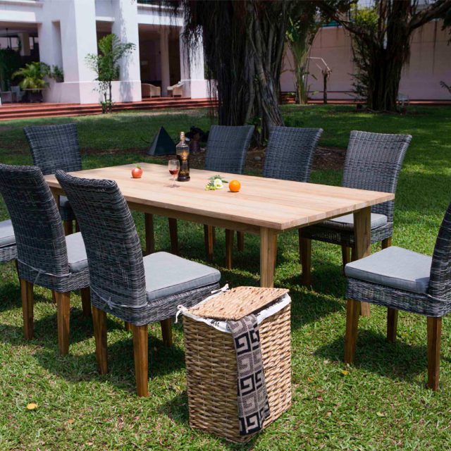 Ngoại thất mây nhựa tại TPHCM “không ngại” mưa nắng thất thường