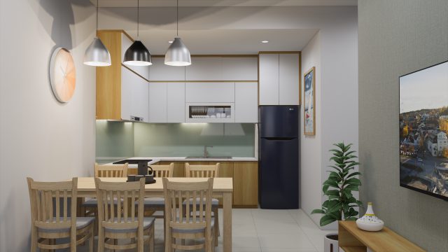 7 Kinh nghiệm tuyệt vời để lắp đặt tủ bếp chung cư huyện Củ Chi