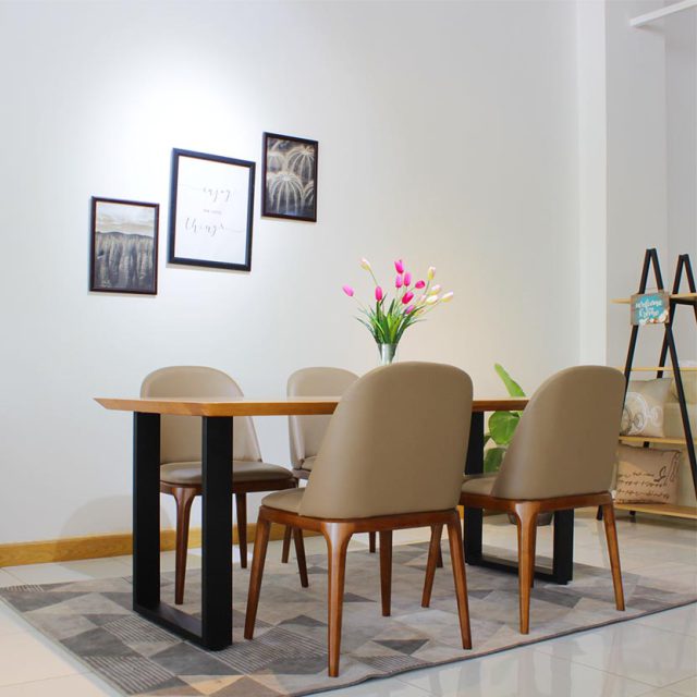 Các bước để chọn được kích thước bàn ăn phù hợp