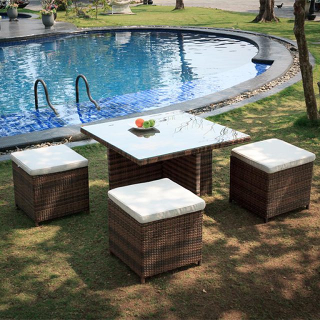 Địa chỉ bán nội thất nhựa giả mây xuất khẩu tại TPHCM với giá cực sốc