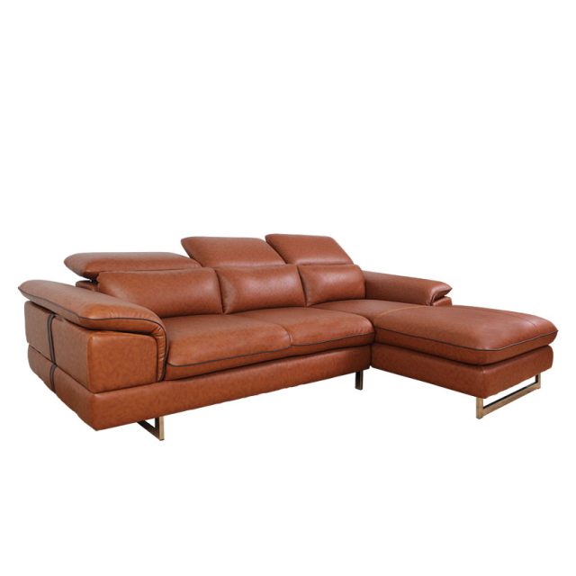 Điểm danh các mẫu sofa da chữ L tạo sự thoải mái cho không gian phòng khách