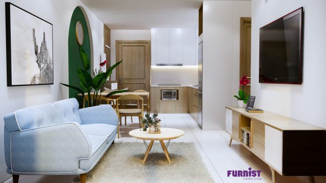Thiết kế thi công nội thất căn hộ Vinhome Grand Park, Quận 9