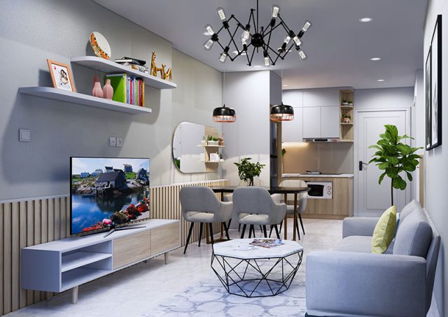 Xu hướng thiết kế nội thất chung cư ” bùng nổ” năm 2023