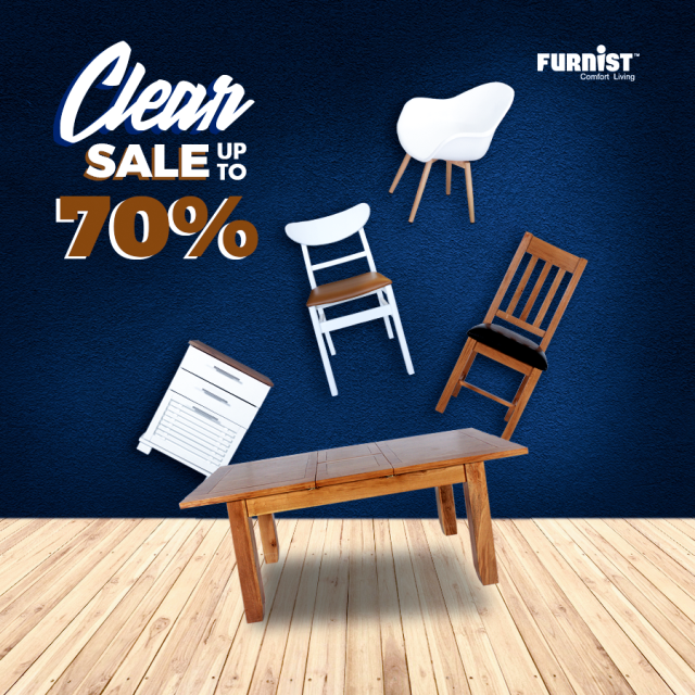 CLEAR – SALE UP TO 70%