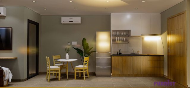 Xu hướng chọn mẫu tủ nhà bếp căn hộ hiện đại