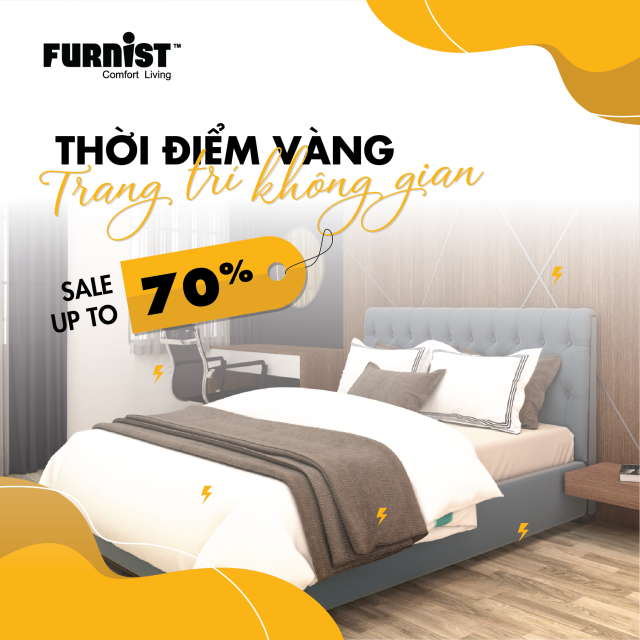 THỜI ĐIỂM VÀNG – TRANG TRÍ KHÔNG GIAN – SALE UP TO 70%