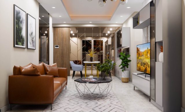 Phong cách thiết kế hiện đại cho căn hộ Empire City
