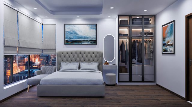 Mẹo bố trí nội thất thông minh cho phòng ngủ chật hẹp