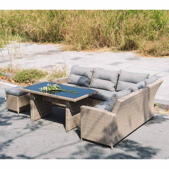 Bàn ghế sân vườn nên chọn chất liệu gì?