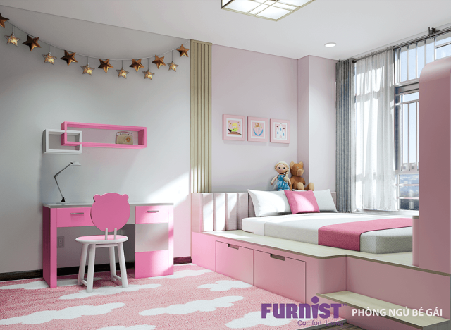 Thiết kế phòng ngủ tối ưu cho gia đình có trẻ nhỏ