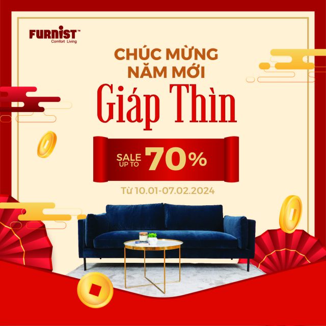 CHÚC MỪNG NĂM MỚI GIÁP THÌN – SALE UP TO 70%