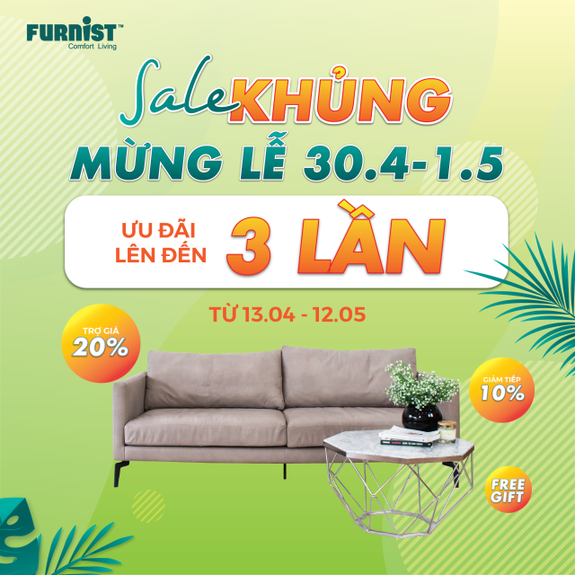 CHƯƠNG TRÌNH KHUYẾN MÃI ĐẶC BIỆT: SIÊU SALE 30/04 – 01/05