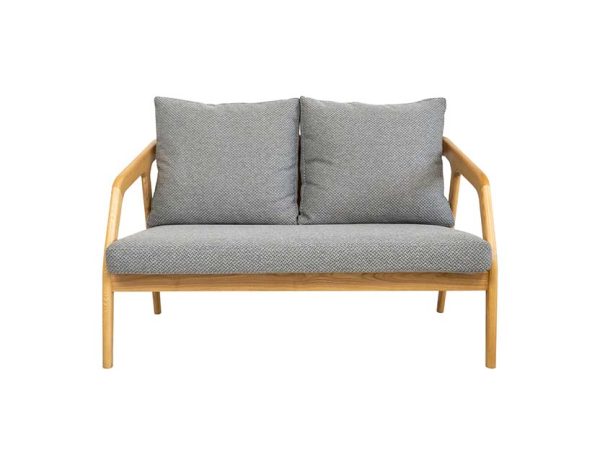 Ghế sofa băng đôi gỗ hiện đại
