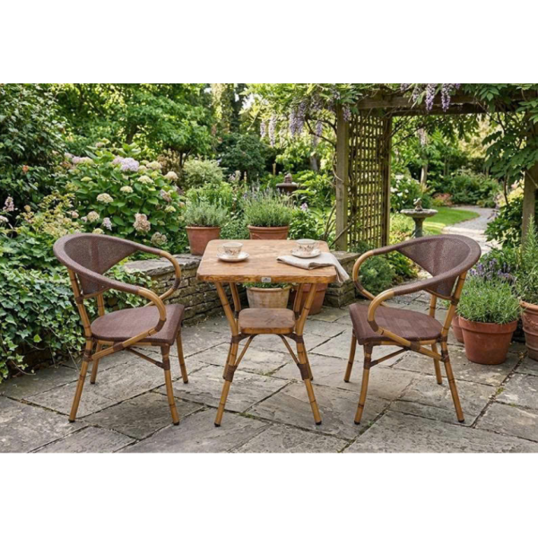 Bàn ghế nhôm ngoài trời