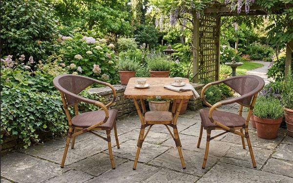 Bàn ghế nhôm ngoài trời